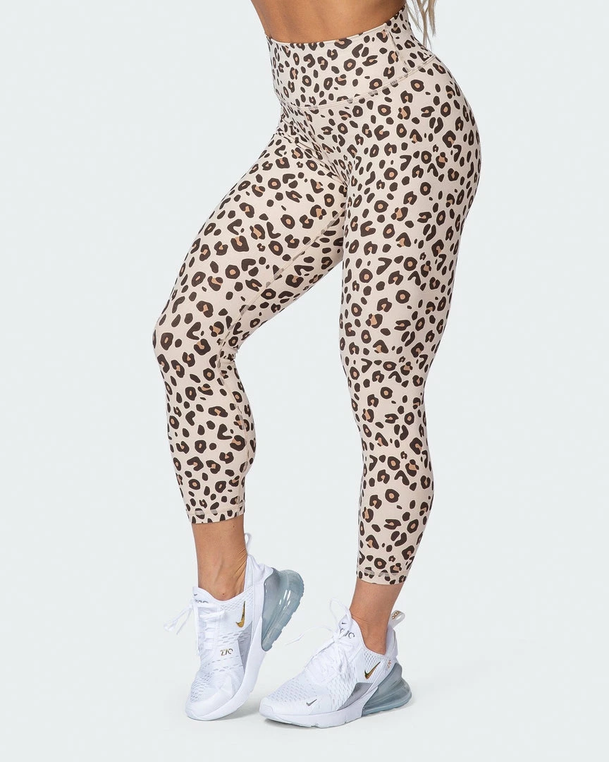 Muscle Nation Signature Scrunch 7/8 Leggings - Cheetah Print (Silicon Patch Logo) 6 Muscle Nation Signature Scrunch 7/8 Leggings - Cheetah Print (Silicon Patch Logo)