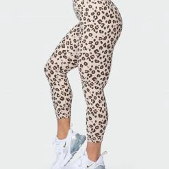Muscle Nation Signature Scrunch 7/8 Leggings - Cheetah Print (Silicon Patch Logo) 12 Muscle Nation Signature Scrunch 7/8 Leggings - Cheetah Print (Silicon Patch Logo)