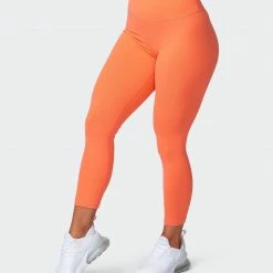 Muscle Nation Signature Scrunch 7/8 Leggings - Citrus Scrunch Bum