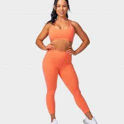 Muscle Nation Signature Scrunch 7/8 Leggings - Citrus Scrunch Bum