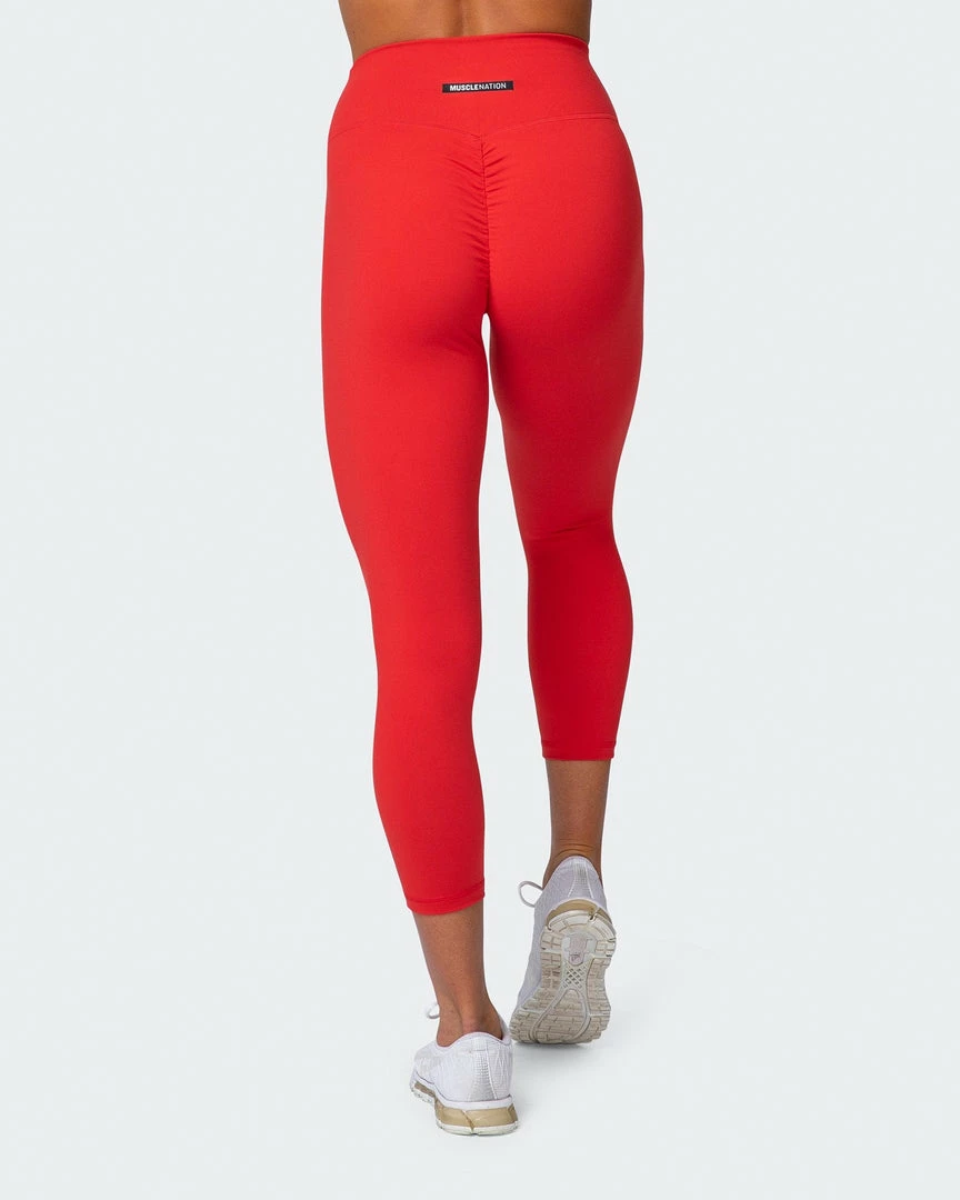 Muscle Nation Signature Scrunch 7/8 Leggings - Dark Copper 5 Muscle Nation Signature Scrunch 7/8 Leggings - Dark Copper