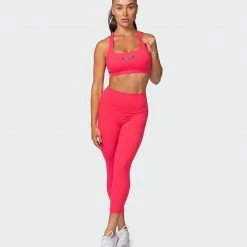 Muscle Nation Featured Signature Scrunch 7/8 Leggings - Paradise Pink
