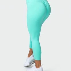 Muscle Nation Scrunch Bum Signature Scrunch 7/8 Leggings - Sea Glass