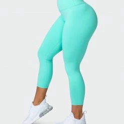 Muscle Nation Scrunch Bum Signature Scrunch 7/8 Leggings - Sea Glass