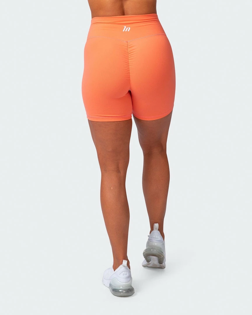 Muscle Nation Scrunch Bum Signature Scrunch Bike Shorts - Citrus 7 Muscle Nation Scrunch Bum Signature Scrunch Bike Shorts - Citrus