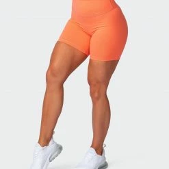 Muscle Nation Scrunch Bum Signature Scrunch Bike Shorts - Citrus 16 Muscle Nation Scrunch Bum Signature Scrunch Bike Shorts - Citrus