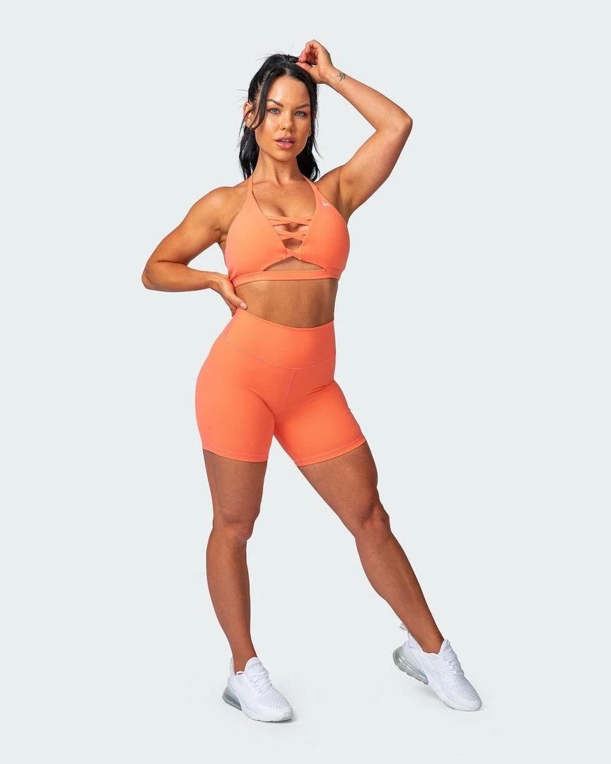 Muscle Nation Scrunch Bum Signature Scrunch Bike Shorts - Citrus 10 Muscle Nation Scrunch Bum Signature Scrunch Bike Shorts - Citrus