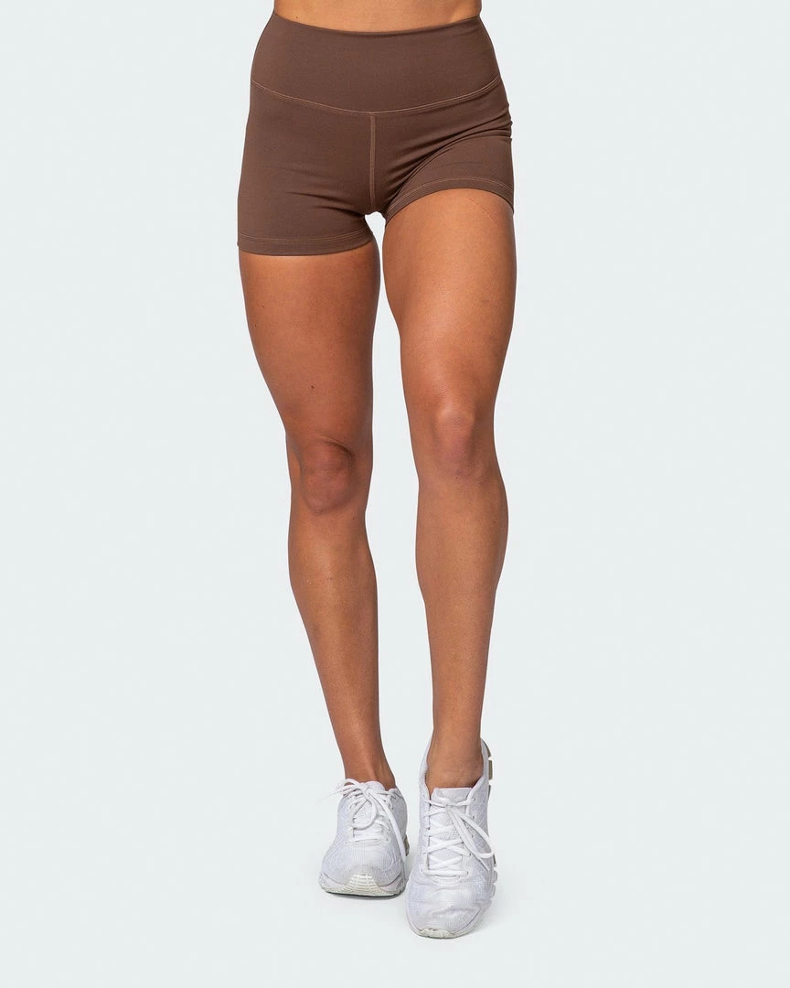 Muscle Nation Featured Signature Scrunch Booty Shorts - Chestnut 5 Muscle Nation Featured Signature Scrunch Booty Shorts - Chestnut