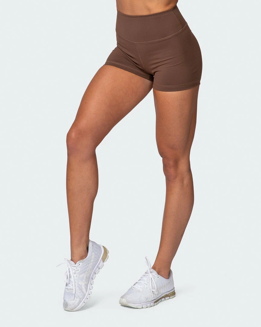 Muscle Nation Featured Signature Scrunch Booty Shorts - Chestnut 7 Muscle Nation Featured Signature Scrunch Booty Shorts - Chestnut