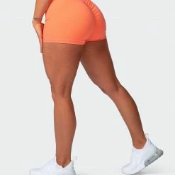 Muscle Nation Signature Scrunch Booty Shorts - Citrus Scrunch Bum