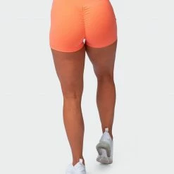 Muscle Nation Signature Scrunch Booty Shorts - Citrus Scrunch Bum