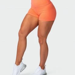 Muscle Nation Signature Scrunch Booty Shorts - Citrus Scrunch Bum