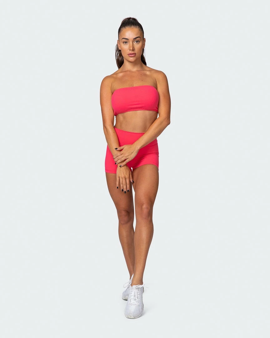Muscle Nation Signature Scrunch Booty Shorts - Paradise Pink Featured 9 Muscle Nation Signature Scrunch Booty Shorts - Paradise Pink Featured