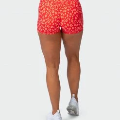 Muscle Nation Signature Scrunch Booty Shorts - Vibrant Cheetah Print 12 Muscle Nation Signature Scrunch Booty Shorts - Vibrant Cheetah Print