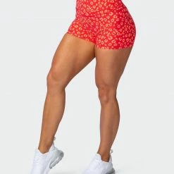 Muscle Nation Signature Scrunch Booty Shorts - Vibrant Cheetah Print 15 Muscle Nation Signature Scrunch Booty Shorts - Vibrant Cheetah Print