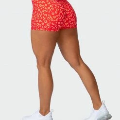 Muscle Nation Signature Scrunch Booty Shorts - Vibrant Cheetah Print 16 Muscle Nation Signature Scrunch Booty Shorts - Vibrant Cheetah Print