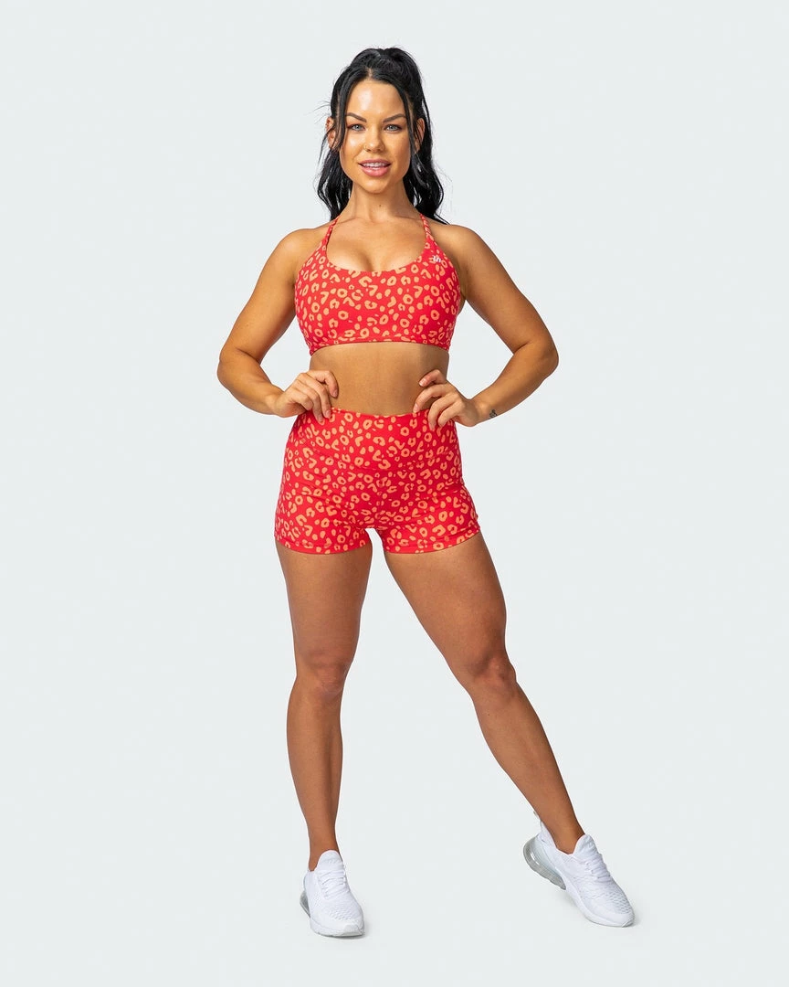 Muscle Nation Signature Scrunch Booty Shorts - Vibrant Cheetah Print 10 Muscle Nation Signature Scrunch Booty Shorts - Vibrant Cheetah Print