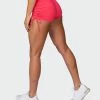 Muscle Nation Signature Scrunch Tie Up Shorts - Paradise Pink Featured 2 Muscle Nation Signature Scrunch Tie Up Shorts - Paradise Pink Featured