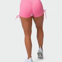 Muscle Nation Scrunch Bum Signature Scrunch Tie Up Shorts - Pink Lemonade 13 Muscle Nation Scrunch Bum Signature Scrunch Tie Up Shorts - Pink Lemonade