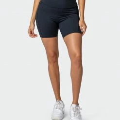 Muscle Nation Signature Super High Pocket Bike Shorts - Black