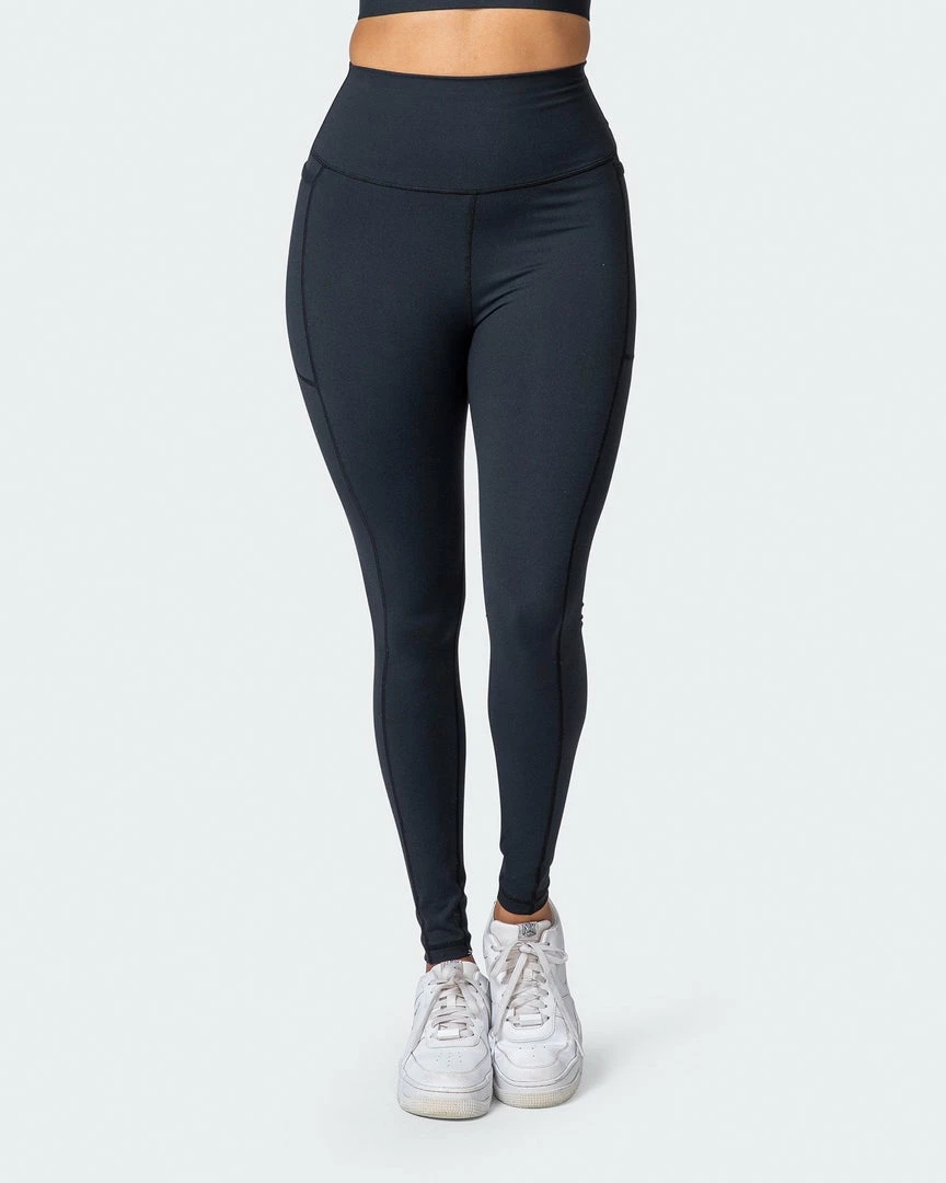 Muscle Nation 30% EOFY SALE Signature Super High Pocket Full Length Leggings - Black 4 Muscle Nation 30% EOFY SALE Signature Super High Pocket Full Length Leggings - Black