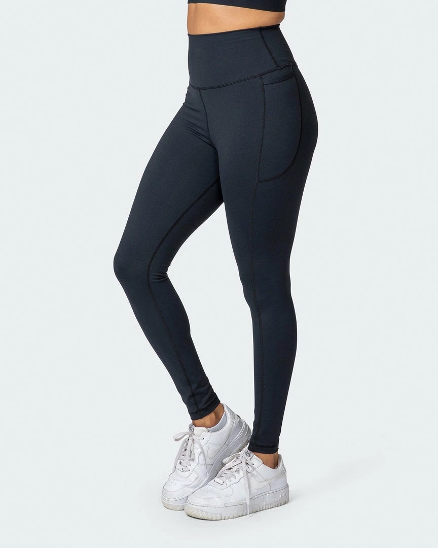 Muscle Nation 30% EOFY SALE Signature Super High Pocket Full Length Leggings - Black 5 Muscle Nation 30% EOFY SALE Signature Super High Pocket Full Length Leggings - Black