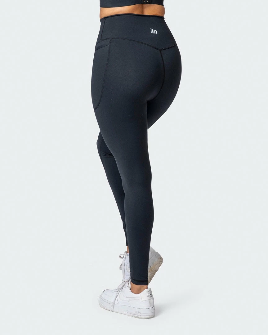 Muscle Nation 30% EOFY SALE Signature Super High Pocket Full Length Leggings - Black 7 Muscle Nation 30% EOFY SALE Signature Super High Pocket Full Length Leggings - Black