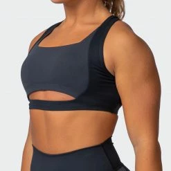 Muscle Nation Sizzle Bra - Black 30% EOFY SALE