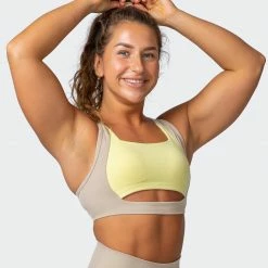 Muscle Nation Sizzle Bra - Bone