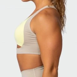 Muscle Nation Sizzle Bra - Bone