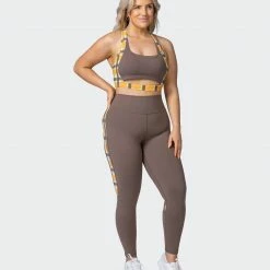 Muscle Nation Sizzle Bra - Checked Out Print