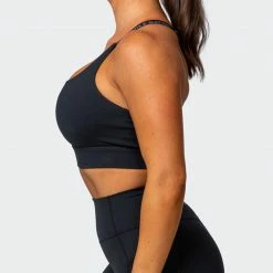 Muscle Nation Stability Bra - Black 30% EOFY SALE