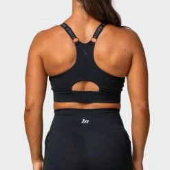 Muscle Nation Stability Bra - Black 30% EOFY SALE