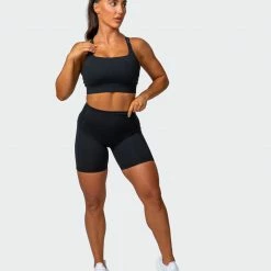 Muscle Nation Stability Bra - Black 30% EOFY SALE