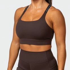 Muscle Nation Stability Bra - Cocoa