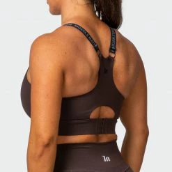 Muscle Nation Stability Bra - Cocoa