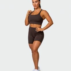 Muscle Nation Stability Bra - Cocoa