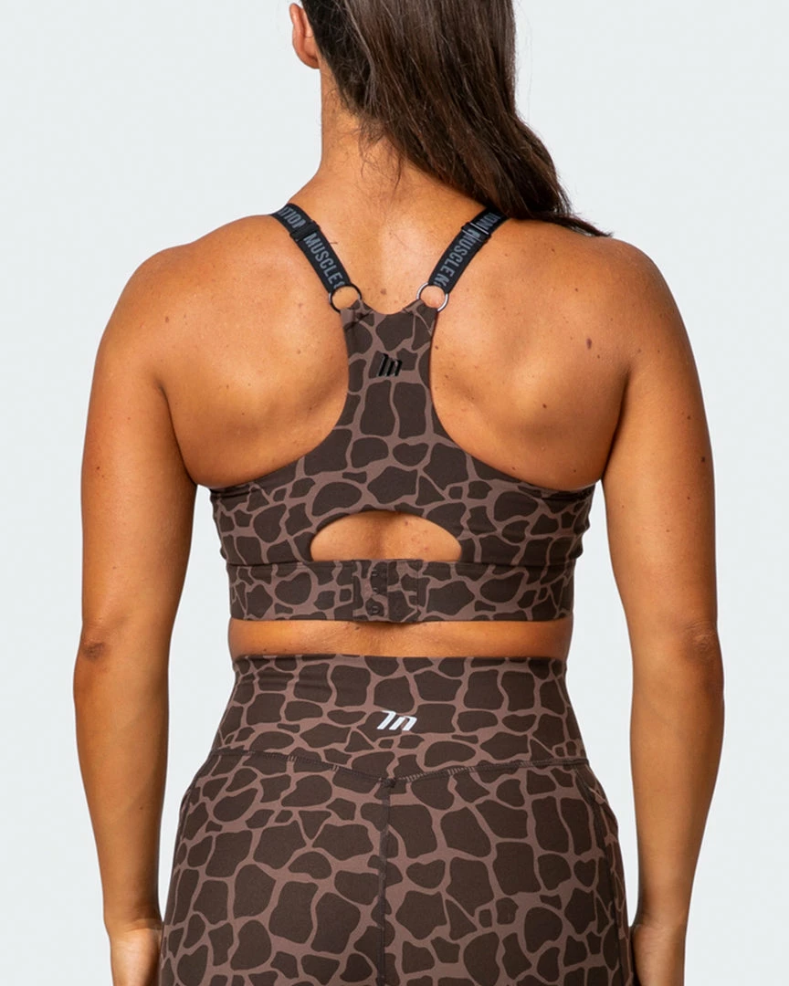 Muscle Nation 30% EOFY SALE Stability Bra - Tonal Giraffe Print 8 Muscle Nation 30% EOFY SALE Stability Bra - Tonal Giraffe Print