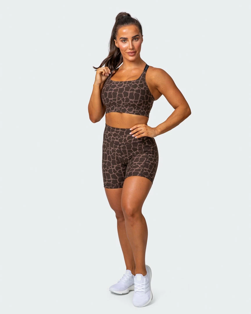 Muscle Nation 30% EOFY SALE Stability Bra - Tonal Giraffe Print 9 Muscle Nation 30% EOFY SALE Stability Bra - Tonal Giraffe Print