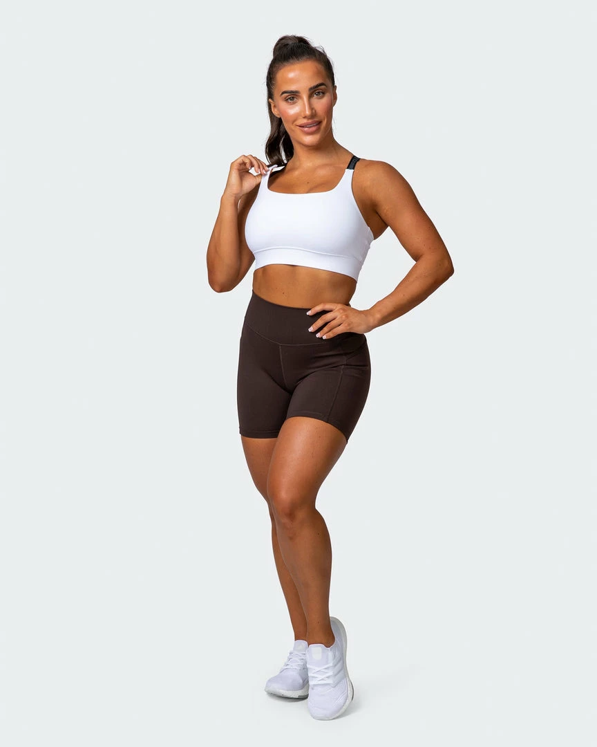 Muscle Nation 30% EOFY SALE Stability Bra - White 9 Muscle Nation 30% EOFY SALE Stability Bra - White