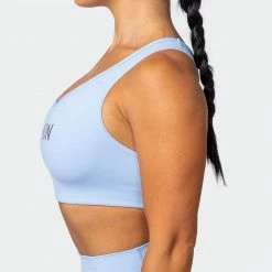 Muscle Nation Womens Strike Bra - Cashmere Blue