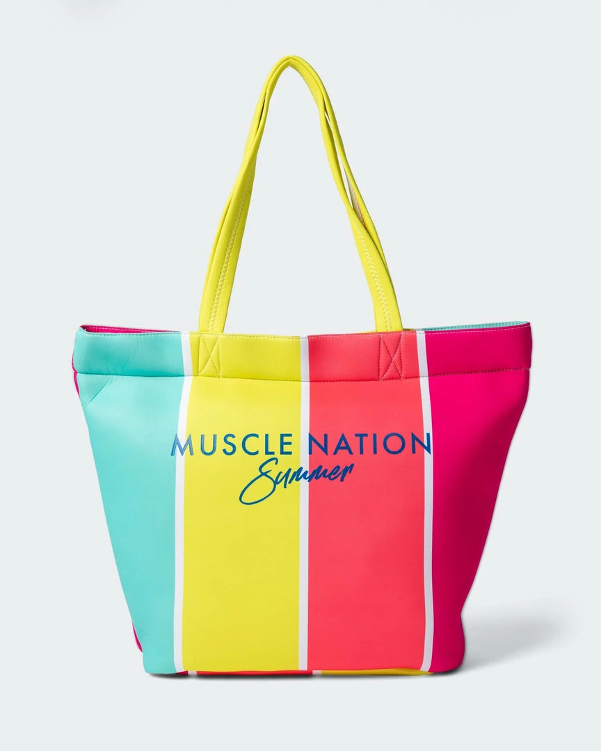 Muscle Nation Accessories Summer Beach Bag 5 Muscle Nation Accessories Summer Beach Bag