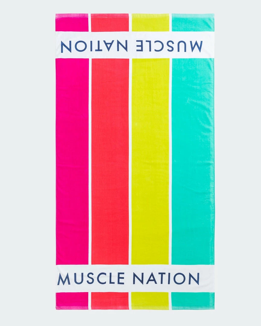 Muscle Nation Accessories Summer Beach Towel 4 Muscle Nation Accessories Summer Beach Towel