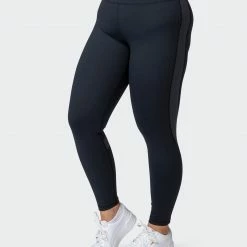 Muscle Nation 30% EOFY SALE Sunlight Signature Scrunch Ankle Length Leggings - Black