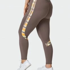 Muscle Nation Sunlight Signature Scrunch Ankle Length Leggings - Taupe 30% EOFY SALE