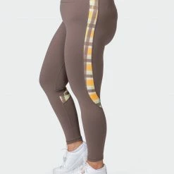 Muscle Nation Sunlight Signature Scrunch Ankle Length Leggings - Taupe 30% EOFY SALE