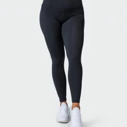 Muscle Nation Superior Squat Pocket Ankle Length Leggings - Black 30% EOFY SALE