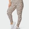 Muscle Nation Superior Squat Pocket Ankle Length Leggings - Cheetah Print 2 Muscle Nation Superior Squat Pocket Ankle Length Leggings - Cheetah Print