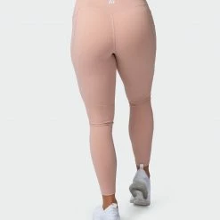Muscle Nation Superior Squat Pocket Ankle Length Leggings - Mahogany Rose Non Scrunch