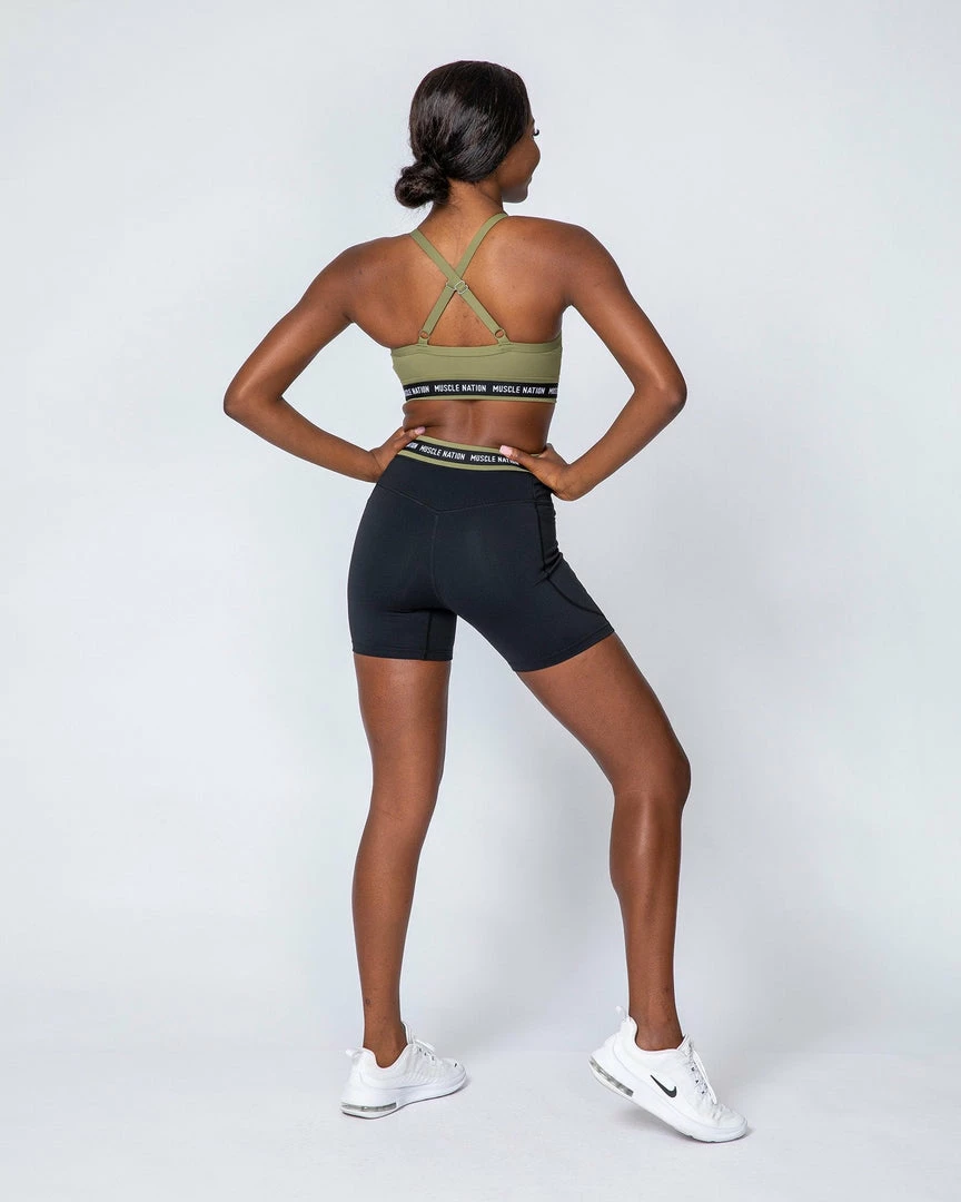 Muscle Nation Superset Bike Shorts - Black 4 Muscle Nation Superset Bike Shorts - Black